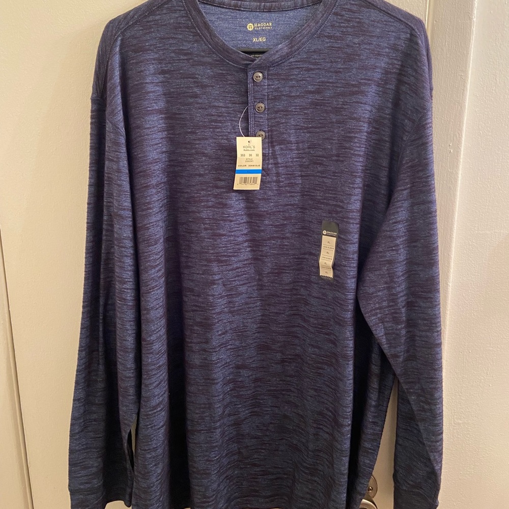 Long Sleeve Henley Tee